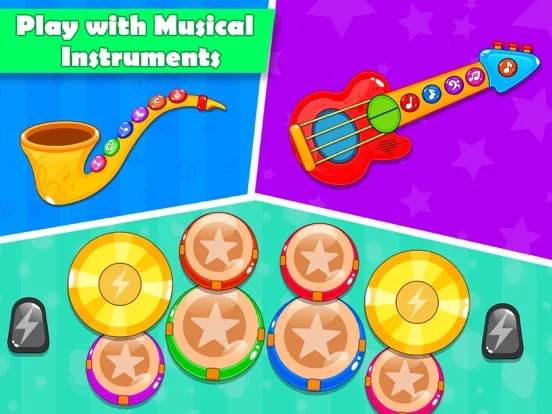 Baby Piano and Sounds for Kids: iOS store screenshot 3