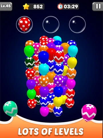 Balloon Master: 3D Match Games: iOS store screenshot 2