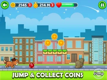 Endless Dog Run - Running Game: iOS store screenshot 2