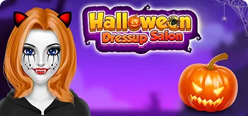 Halloween Day Makeup & Dressup game artwork