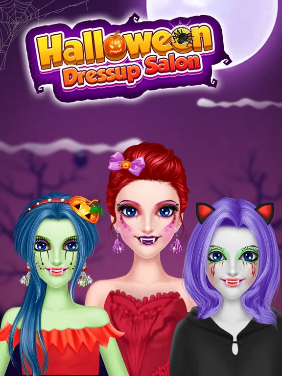 Halloween Day Makeup & Dressup: iOS store screenshot 1
