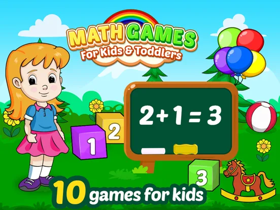 Math Games for Kids & Toddlers: iOS store screenshot 1