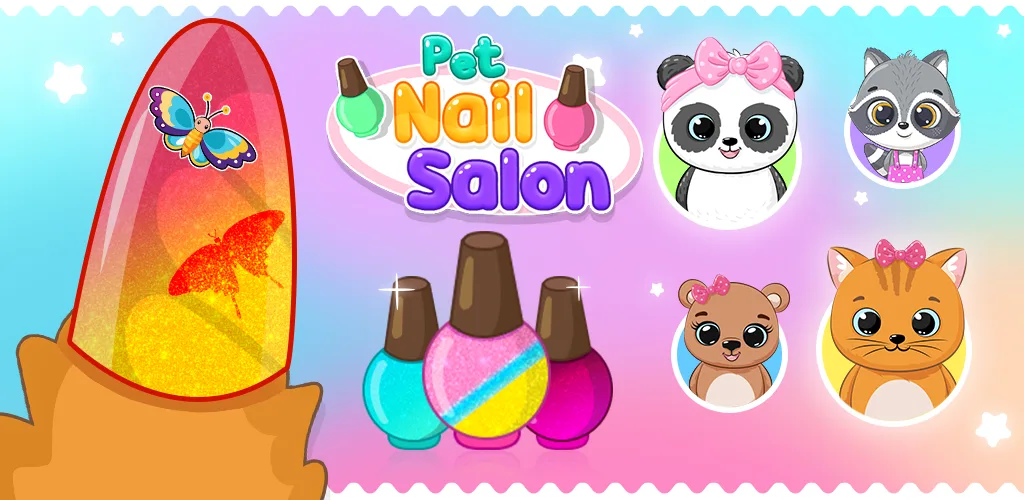 Pet Nail Salon: Kids Spa Games game artwork