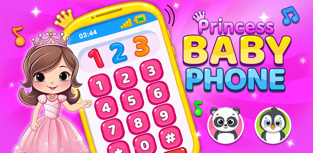 Baby Princess Phone Kids Games game artwork