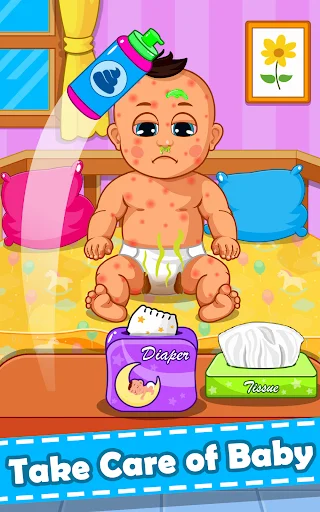 Baby Care: Kids & Toddler Game: Android store screenshot 2